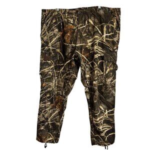 RedHead Mens Camo Hunting Cargo Pants SZ 2XL Adj Waist Drawstring Hem Pockets